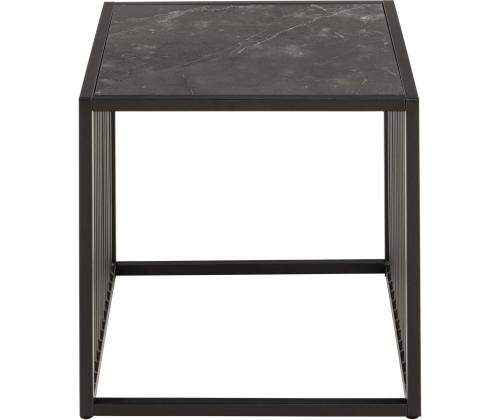 Abilaud STRINGTON 40x40xH40cm, must, melamiin, MDF, teras