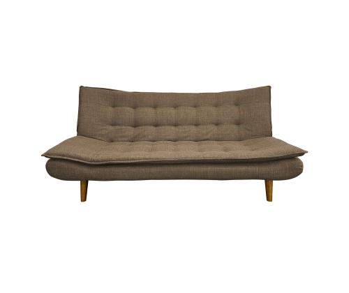 Diivanvoodi GOZZANO hallikaspruun, 195x95xH92cm