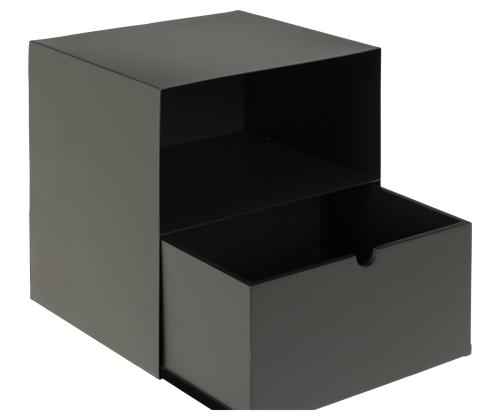 Öökapp JOLIET 30x25xH30cm, must