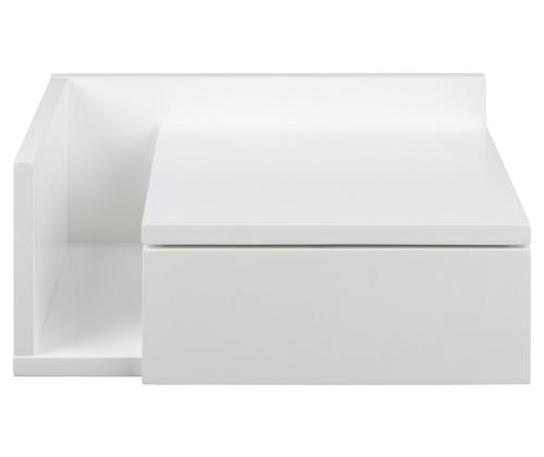 Öökapp ASHLAN 40x32xH16,5cm, valge