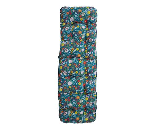 Lamamistool BADEN-BADEN õitsvate lilledega kate