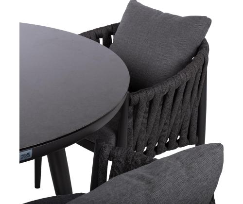 Aiamööblikomplekt BRISTOL laud ja 4 tooli