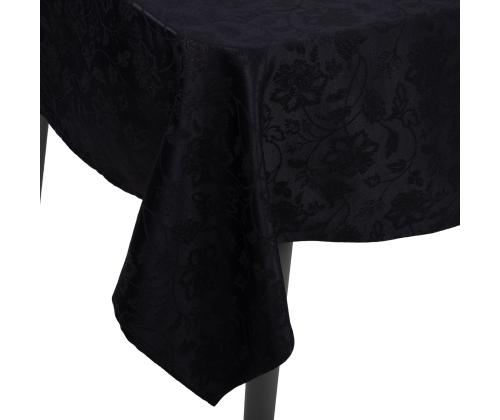 Laudlina PARTY 136x220cm, must lill, 50% polüester, 50% puuvill, kangas 121