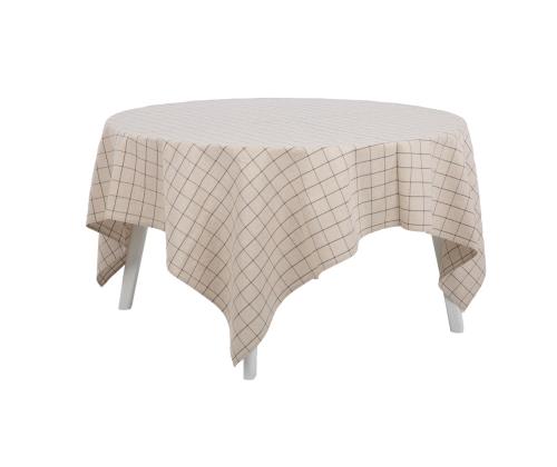 Laudlina LINEN 170x170cm, linane ruut, 100% linane, kangas 939