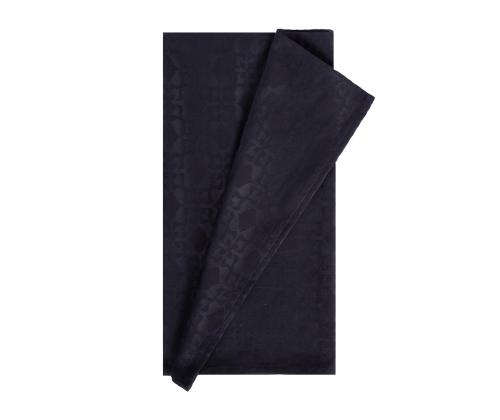 Laudlina PARTY 150x250cm, must motiiv, 50% polüester, 50% puuvill, kangas 937