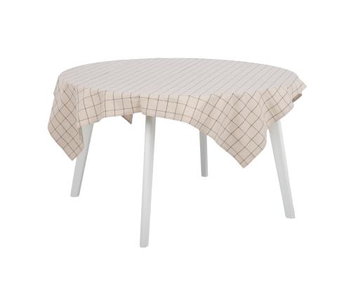 Laudlina LINEN 136x136cm, linane ruut, 100% linane, kangas 939