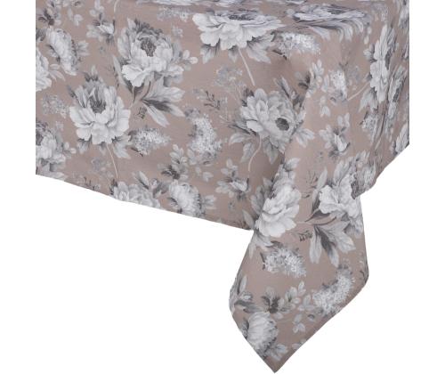 Laudlina ZHAO 134x250cm, hallid roosid, 50% polüester, 50% puuvill, kangas 037