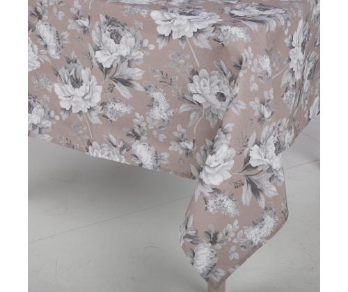 Laudlina ZHAO 134x180cm, hallid roosid, 50% polüester, 50% puuvill, kangas 037