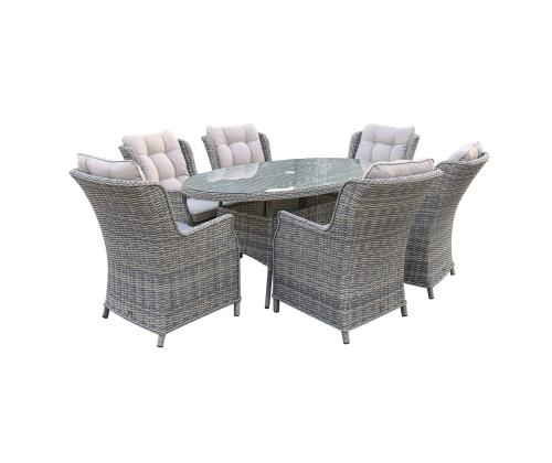 Laud TRENTO 180x100xH73cm, helehall