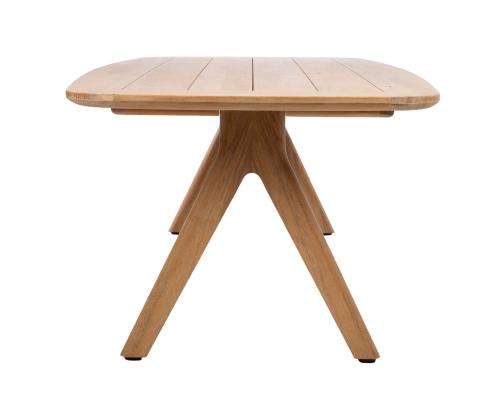 Laud ROCA 280x110xH76cm, tiikpuu