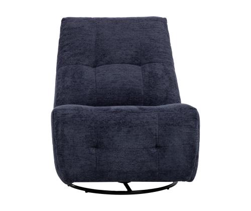 Tugitool WILLA manuaalne recliner, pöörlev ja kiikuv 82x97xH96cm, sinine