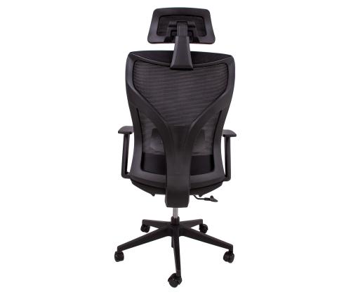 Töötool VENON 58x58xH94-100,5cm, must