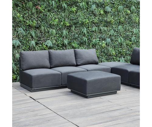 Tumba FULLER 83x83xH42cm, tumehall