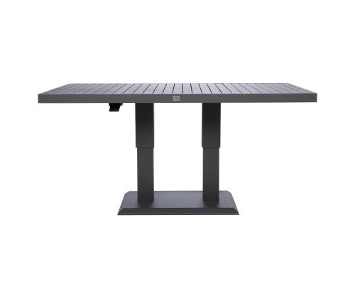 Laud TOMSON 150x90xH52-75cm, tumehall