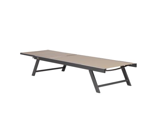 Lamamistool ARIO 59,5x190xH32-96cm, beež