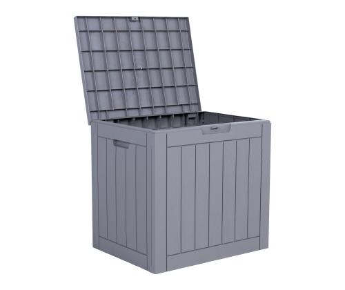 Säilituskast PORTOLA 56x43xH53cm/118L, hall plastik