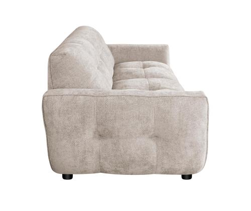 Diivan DAMALI 3-kohaline 224x96xH81cm, helepruun