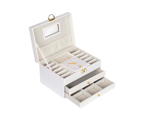 Ehtekarp SEZANE 23x17x13.5cm, valge