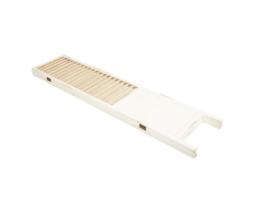 Vahesein BIANCA 120x2.5xH175.5cm, antiikvalge