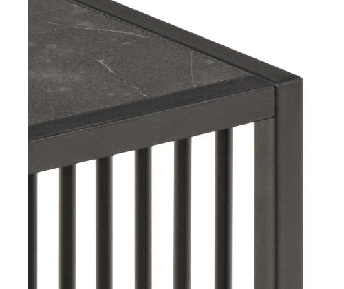 Abilaud STRINGTON 40x40xH40cm, must, melamiin, MDF, teras
