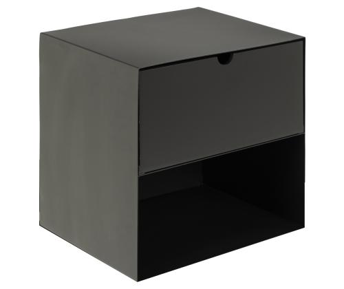 Öökapp JOLIET 30x25xH30cm, must