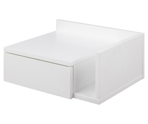 Öökapp ASHLAN 40x32xH16,5cm, valge