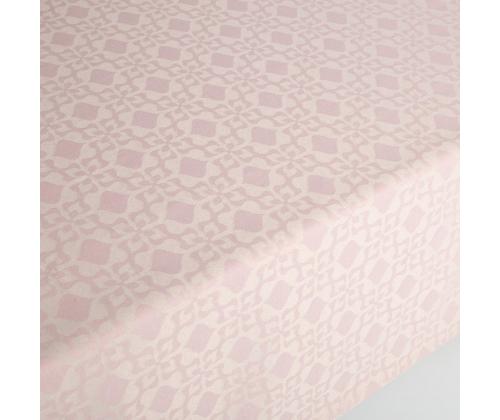 Laudlina PARTY 150x220cm, roosa motiiv, 50% polüester, 50% puuvill, kangas 591