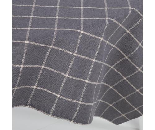 Laudlina LINEN 136x136cm, hall ruut, 100% linane, kangas 120