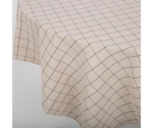 Laudlina LINEN 170x170cm, linane ruut, 100% linane, kangas 939