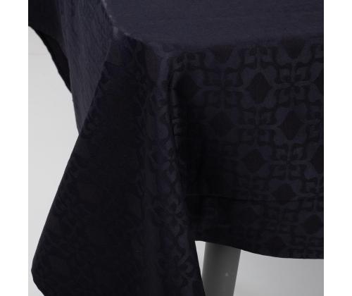 Laudlina PARTY 150x250cm, must motiiv, 50% polüester, 50% puuvill, kangas 937