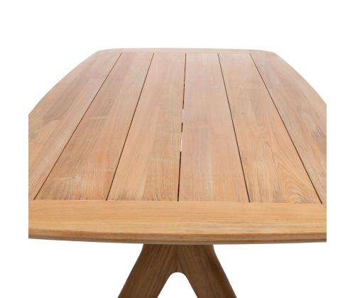 Laud ROCA 280x110xH76cm, tiikpuu