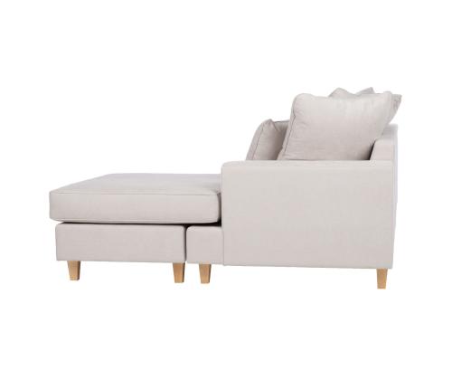 Nurgadiivan JAMAICA 260x108/177xH97cm, helehall