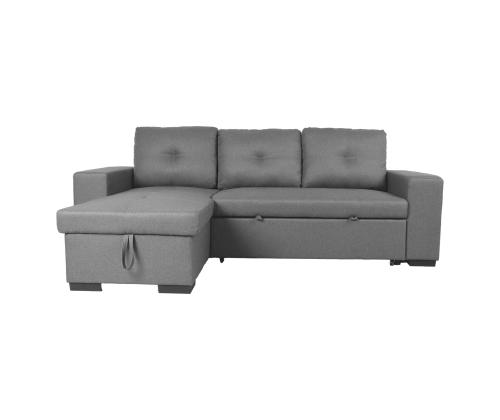 Nurgadiivanvoodi CARITA 240x90/160xH94cm, hall