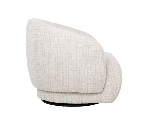 Tugitool FREESIA pöörlev 88x85xH76cm, kaeravalge