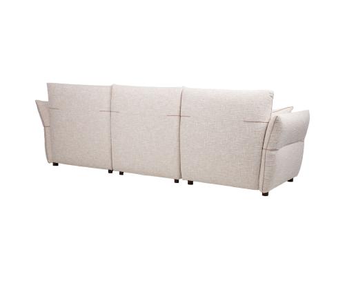 Diivan CALLA 4-kohaline 284x100xH92cm, kaeravalge