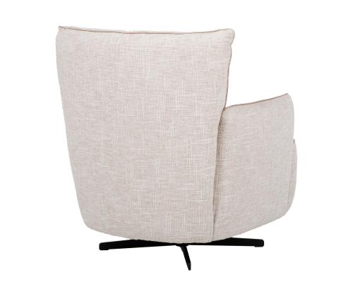 Tugitool CALLA pöörlev 82x80xH88cm, kaeravalge