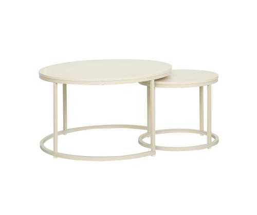 Diivanilaud HEDVIG 2tk komplektis, beež