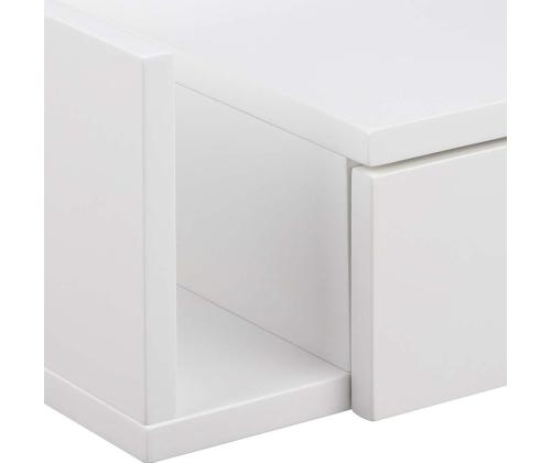 Öökapp ASHLAN 40x32xH16,5cm, valge