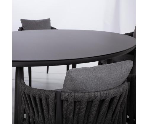 Aiamööblikomplekt BRISTOL laud ja 6 tooli