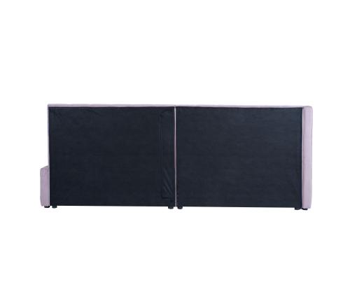 Voodi JASPER 90x200cm, madratsiga HARMONY DUO, roosa