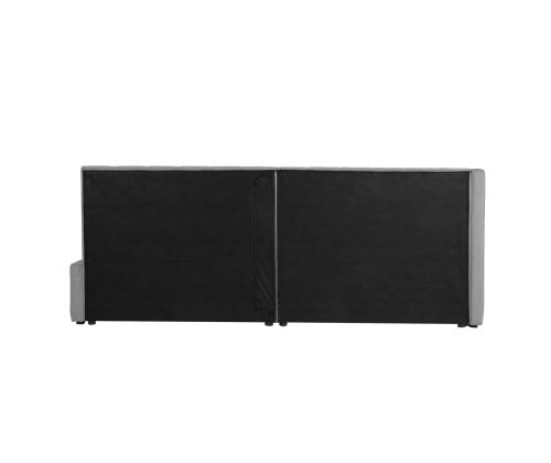 Voodi JASPER 90x200cm, madratsiga HARMONY UNO, hall
