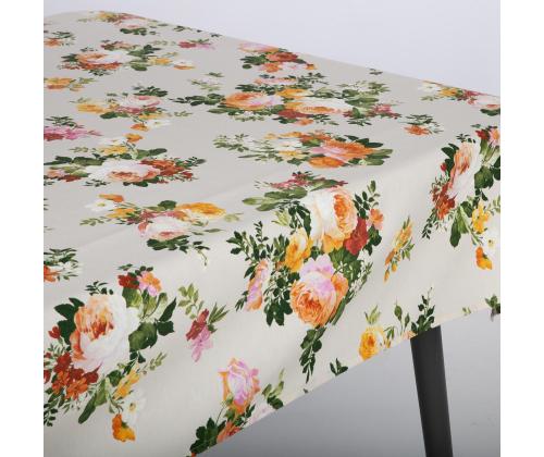 Laudlina HOLLY 136x220cm, heledad roosid, 20% polüester, 80% puuvill, kangas 495