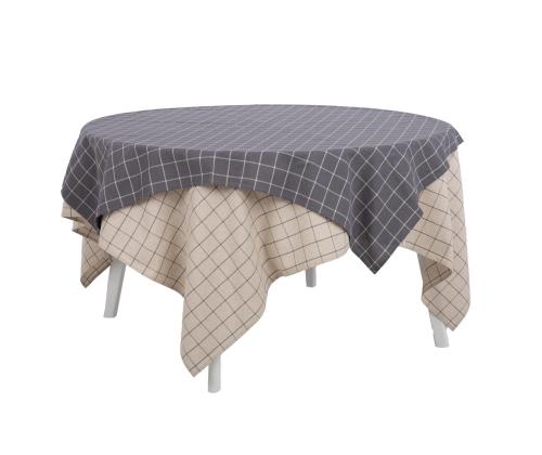 Laudlina LINEN 170x170cm, linane ruut, 100% linane, kangas 939