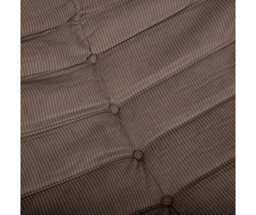 Puhketool FIONA 100x102xH65cm, helepruun