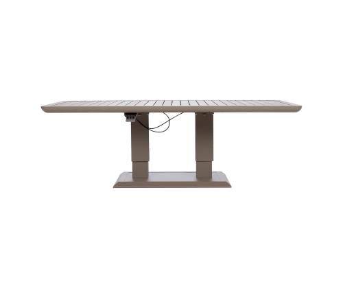 Laud MARENDA 150x90xH52-75cm, hallikasbeež