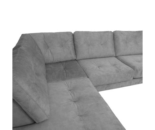 Nurgadiivan HEIVI VN 250x200/90xH90cm, hall samet