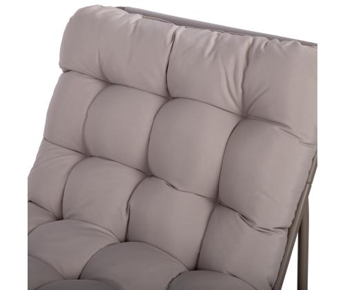 Aiamööblikomplekt JIVE laud ja 2 tooli, taupe