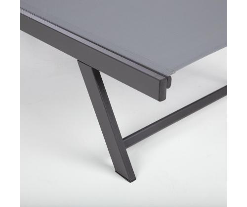 Lamamistool ARIO 59,5x190xH32-96cm, tumehall