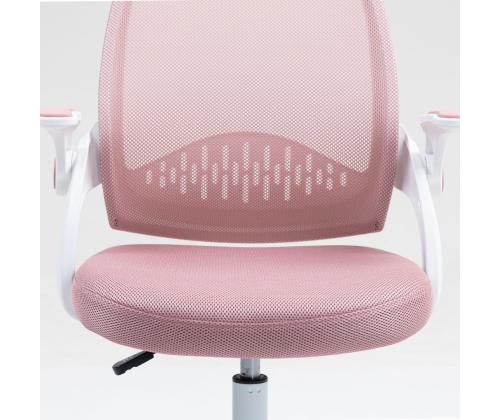 Töötool EMMY 59x57xH89-99cm, roosa