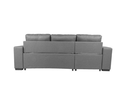 Nurgadiivanvoodi CARITA 240x90/160xH94cm, hall